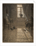 Le chat or The Cat at the Window by Jean-François Millet