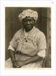 Black Woman in Cap and Gingham Dress by Doris Ulmann