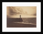 Lighthouse and Jetty, le Havre by Gustave Le Gray