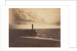 Lighthouse and Jetty, le Havre by Gustave Le Gray