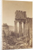 Peristyle, Temple of Bacchus, Baalbek by Gustave Le Gray