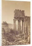 Peristyle, Temple of Bacchus, Baalbek by Gustave Le Gray