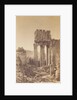 Peristyle, Temple of Bacchus, Baalbek by Gustave Le Gray