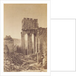 Peristyle, Temple of Bacchus, Baalbek by Gustave Le Gray