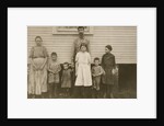 Gracie Clark, Spinner, With Her Family, Hunstville, Alabama by Lewis W. Hine