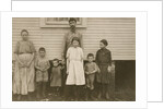 Gracie Clark, Spinner, With Her Family, Hunstville, Alabama by Lewis W. Hine