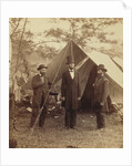President Lincoln, United States Headquarters, Army of the Potomac, near Antietam by Alexander Gardner