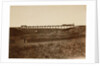 Trestle Bridge Near Fort Harker, Kansas by Alexander Gardner