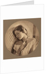 Ellen Terry at Age Sixteen by Julia Margaret Cameron