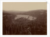 Dams and Lake, Nevada County, California, Distant View by Carleton Watkins