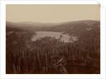 Dams and Lake, Nevada County, California, Distant View by Carleton Watkins