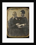 Woman Reading to a Girl by Anonymous