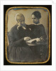 Woman Reading to a Girl by Anonymous