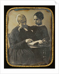 Woman Reading to a Girl by Anonymous