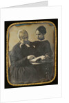 Woman Reading to a Girl by Anonymous