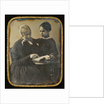 Woman Reading to a Girl by Anonymous