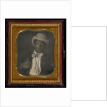 Portrait of a black man wearing a bow tie by Anonymous