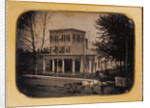 Three-Story House with Classical Porch by Anonymous