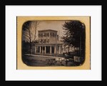 Three-Story House with Classical Porch by Anonymous