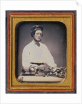 Man with Carpentry Tools by Anonymous