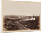 Oswego Iron Works, Willamette River by Carleton Watkins