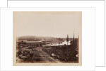 Oswego Iron Works, Willamette River by Carleton Watkins