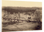 Malakoff Diggings, North Bloomfield, Nevada County, California by Carleton Watkins