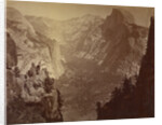 The Domes from Glacier Rock by Carleton Watkins