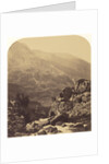 View from Ogwen Falls into Nan Francon by Roger Fenton