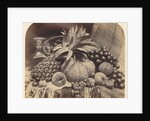 Still Life with Fruit and Decanter by Roger Fenton