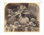 Still Life with Fruit and Decanter by Roger Fenton