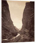 The Royal Gorge, Grand Cañon of the Arkansas by William Henry Jackson