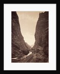 The Royal Gorge, Grand Cañon of the Arkansas by William Henry Jackson