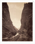 The Royal Gorge, Grand Cañon of the Arkansas by William Henry Jackson