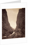 The Royal Gorge, Grand Cañon of the Arkansas by William Henry Jackson