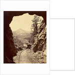 Cameron's Cone from Tunnel 4, Colorado Midland Railway by William Henry Jackson