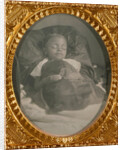 Postmortem portrait of a black child by Anonymous