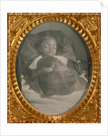 Postmortem portrait of a black child by Anonymous