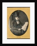 Portrait of a Man Reading a Newspaper by John Plumbe