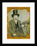 Portrait of an Asian Man in Top Hat by James P. Weston