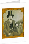 Portrait of an Asian Man in Top Hat by James P. Weston