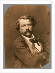 Self portrait in striped coat, Félix Nadar by Nadar [Gaspard Félix Tournachon]