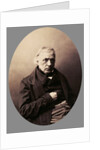 Portrait of Victor Cousin by Gustave Le Gray