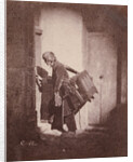 Organ Grinder at 21, quai Bourbon, Ile Saint-Louis, Paris by Charles Nègre
