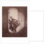 Organ Grinder at 21, quai Bourbon, Ile Saint-Louis, Paris by Charles Nègre