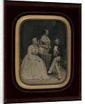 Portrait of Jean-Gabriel and Anna Eynard with Madame Charrière by Jean-Gabriel Eynard