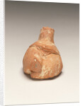 Fragmentary Neolithic seated female figurine by Anonymous