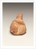 Fragmentary Neolithic seated female figurine by Anonymous