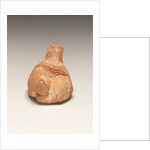 Fragmentary Neolithic seated female figurine by Anonymous