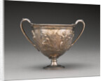 Two-handled Cup with Relief Decoration by Anonymous